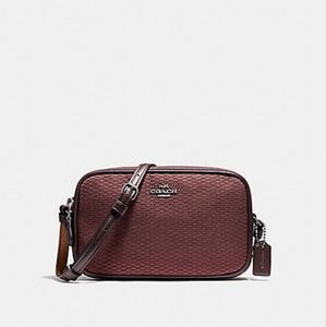 Coach Crossbody Handbag Pouch in Legacy Jacquard